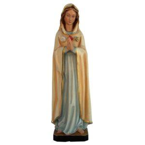 Sonia Demetz, Holy Mary, Rosa Mystica, woodcarved, handcrafted, religious art